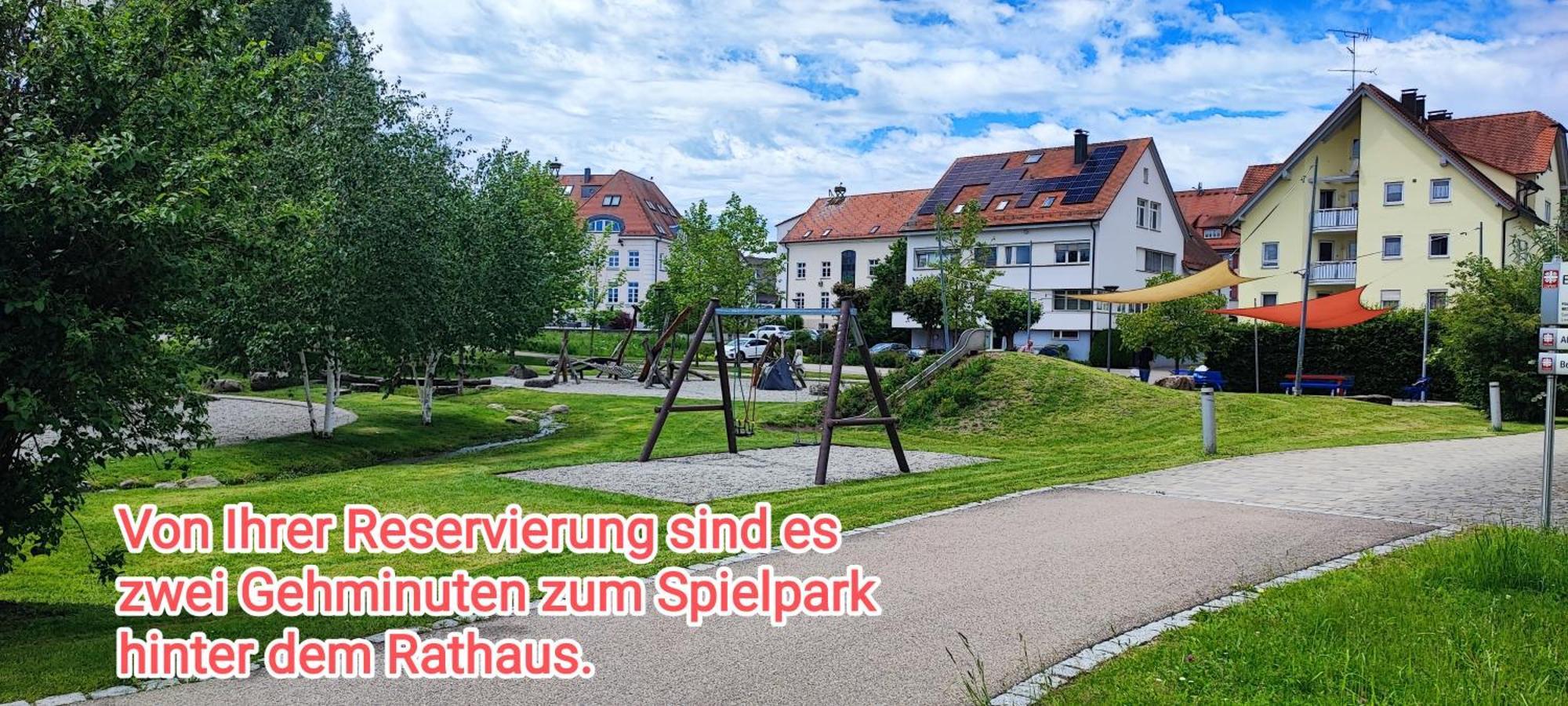 Studio Ferienwohnung Untergeschoss Ostrach Extérieur photo
